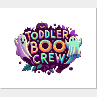 Halloween Daycare Teacher Cute Toddler Boo Crew Pre-K Kids Posters and Art